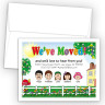 Picket Fence Moving Cards & Announcements