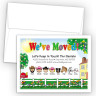 Picket Fence Moving Cards & Announcements
