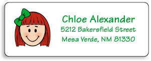 Personalized Address Labels for Kids