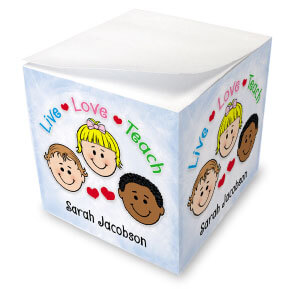Teacher Memo Cubes