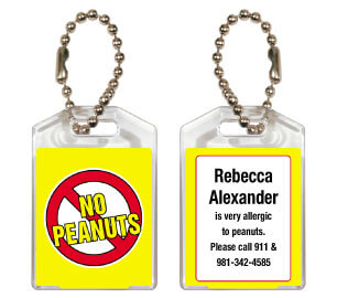 Allergy Mini Tags