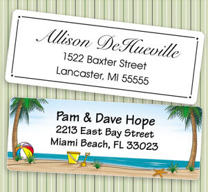 Custom Artistic Address Labels