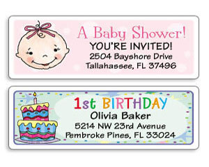 Address Labels for Special Occasions
