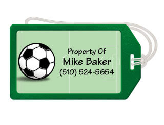 Artistic Luggage Tags