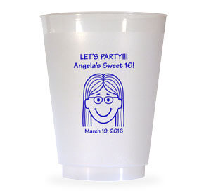 Personalized Cups, Napkins, & Coasters