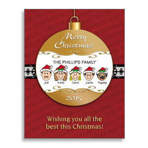 Christmas Ornaments Cards