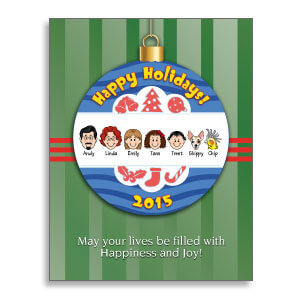 Holiday Ornament Cards
