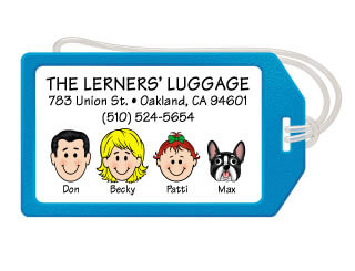Family Luggage Tags
