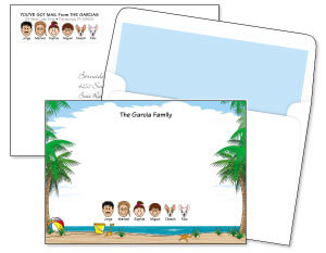 Family Correspondence Card Ensembles