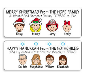 Holiday Address Labels