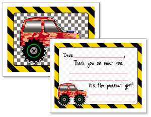 Fill-In Thank You Cards