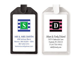Monogram Luggage Tags