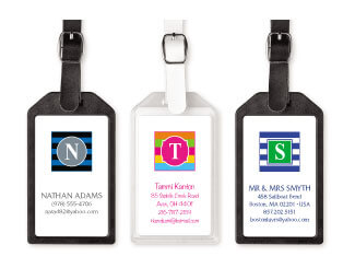 Monogram Luggage Tags