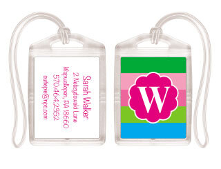 Monogram Mini Bag Tags