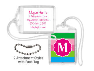 Monogram Mini Tags