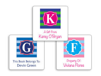 Monogram Property & Gift Labels