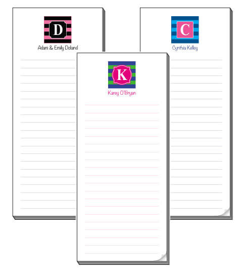 Monogram To-Do Pads