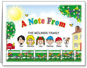 Family Note Cards