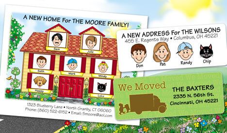 Personalized Moving Cards & More