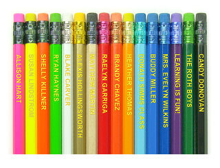 Personalized Pencils