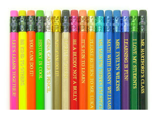 Personalized Teacher Pencils