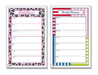 Planners and Organizers