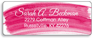 Watercolor Address Labels