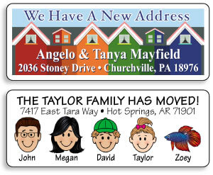 Moving Address Labels