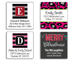 Square Address Labels