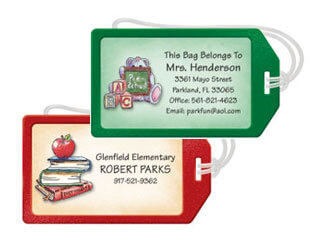 Artistic Luggage Tags