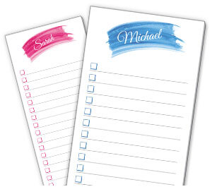 Watercolor List Pads