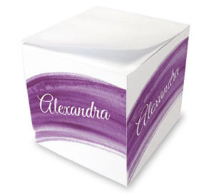 Watercolor Memo Cubes