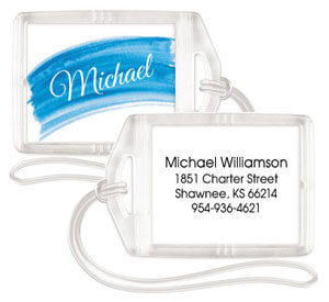 Watercolor Mini Tags